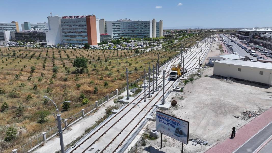 Konyalıların beklediği tramvay hattında son aşama! Başkan Altay bitişi duyurdu 6